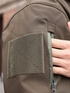 Тактическая куртка утепленная Grifon Squad Soft Shell 1220809 54 Коричневая (ROZ6400158949) - изображение 6
