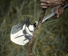 Лопата тактична Naturehike Outdoor Shovel NH20GJ002 steel - зображення 7