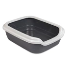 Туалет для кошек Природа Comfort L 49 х 39 х 15 см Серый (4823082416981)