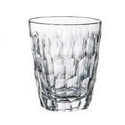 Низький стакан для віскі з богемського скла 290 мл Bohemia Marble 6 шт прозорий Чехія