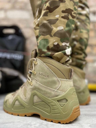 Тактичні чоловічі військові черевики зносостійкі койот LOWA Waterproof розмір 46 - зображення 4