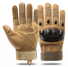 Зимові тактичні військові рукавиці Delta-Tec койот розмір XL - изображение 1