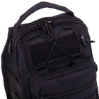 Рюкзак тактический (Сумка-слинг) с одной лямкой SILVER KNIGHT TY-098 7л Черный - изображение 10