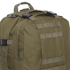 Рюкзак тактический, штурмовой военный с подсумками RECORD TY-7100 45л Оливковый - изображение 8