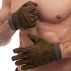 Перчатки тактические с закрытыми пальцами BLACKHAWK BC-4468 размер XL оливковый - зображення 1