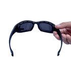 Захисні військові тактичні окуляри з поляризацією Daisy X7 Black та 4 комплекта лінз (О-01) - изображение 3