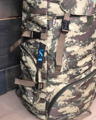 Рюкзак тактический 85л мужской штурмовой военный водоотталкивающий Мультикам - изображение 2