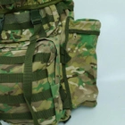Тактический рюкзак мужской штурмовой военный 80 литров водоотталкивающий Cordura 1000d Мультикам - изображение 3