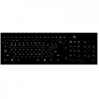 Наклейка на клавиатуру XoKo 109 keys UA/rus green, Latin white (XK-KB-STCK-BG) (194287)