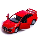Дитяча іграшка Kinsmart автомодель легкова MITSUBISHI LANCER EVOLUTION X 1:36, 5'' KT5329W (Червоний)