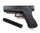 Пістолет Cyma Glock 18 CM.030 AEP Black (страйкбол 6 мм) - изображение 3