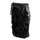 Туристичний рюкзак чоловічий "A21 - Чорний" з чохлом, тактичний рюкзак 70л водонепроникний великий (VS7005351) - зображення 4