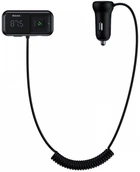 Адаптер автомобільний трансмітер BASEUS Wireless MP3 Car Charger T typed S-16 2USB 3.1A Black (CCMT000201)