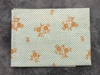 Электропростынь с цветным рисунком OMUR Байка Турция 120x155 см 55202 Цветы оранжевая 4431661