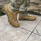 Кросівки чоловічі тактичні сітка ЗСУ (ЗСУ) 7103 42 р 27 см коричневі TR_1379 - зображення 7