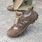 Кросівки чоловічі тактичні ЗСУ 7515 42 р 27,5 см коричневі TR_1848 - зображення 8