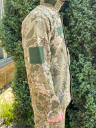 Мужской армейский костюм рип-стоп ВСУ (ЗСУ) Accord Турция тактическая форма Мультикам размер M 70751 TR_1799 - изображение 5