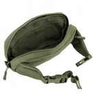 Тактическая сумка-бананка Mil-tec Fanny Pack Molle ВСУ (ЗСУ) 13512501 6652 23,5х6х12 см олива TR_779 - изображение 3