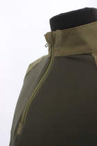 Рубашка мужская военная тактическая с липучками ВСУ (ЗСУ) Ubaks Убакс 20221853 8085 XL 52 размер хаки TR_1343 - изображение 6