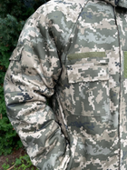 Куртка-бушлат военная мужская тактическая ВСУ (ЗСУ) Пиксель 8742 56 размер TR_3959 - изображение 6