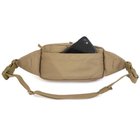 Тактична сумка-бананка Mil-tec Fanny Pack Molle ЗСУ 13512519 6653 23,5х6х12 см койот TR_815 - зображення 7