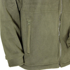 Куртка флисовая для военных цвет олива размер M 503 - изображение 2
