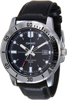 Наручний годинник Casio MTP-VD01L-1EVUDF Чорний зі сталевим