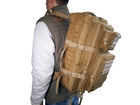 Рюкзак тактический LeRoy Tactical цвет - койот (36л) - изображение 1