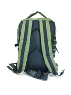 Рюкзак тактический военный крепление molle, цвет - олива (40л) - изображение 3