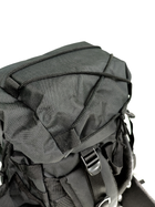 Рюкзак тактический LeRoy с боковыми карманами, цвет – черный (75л) - изображение 5