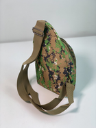Рюкзак-2 однолямочный – военная сумка через плечо LeRoy Tactical, цвет – темный пиксель. - изображение 3