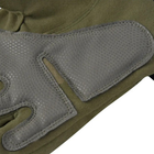 Тактичні рукавички безпалі олива розмір L - зображення 4