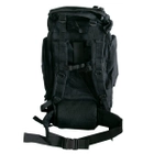 Похідний чоловічий рюкзак "A21 - Чорний" з чохлом, тактичний рюкзак 70л водонепроникний великий (1009431-Black) - зображення 2