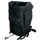 Похідний чоловічий рюкзак "A21 - Чорний" з чохлом, тактичний рюкзак 70л водонепроникний великий (1009431-Black) - зображення 8