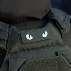 Шеврон на липучці М-Тас Cat Eyes Laser Cut Ranger Green/GID - зображення 6