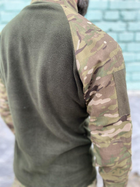 Військова форма Tactic, осінній теплий тактичний костюм (убакс на флісі + штани), мультикам 56 - зображення 4