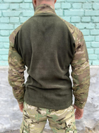 Військова форма Tactic, осінній теплий тактичний костюм (убакс на флісі + штані), мультикам 48 - зображення 6