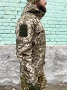 Військова куртка тактична утеплена Софт Шелл Піксель (Єврозима) 56-58(3XL-4XL) - зображення 3