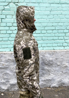 Військова куртка тактична утеплена Софт Шелл Піксель (Єврозима) 56-58(3XL-4XL) - зображення 8