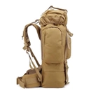 Рюкзак тактический AOKALI Outdoor A21 65L (Sand) туристический однотонный с множеством карманов LOZ - изображение 3