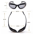 Багатофункціональні окуляри з поляризованими лінзами FS C5 4 шт. лінз/комплект - зображення 6