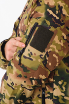 Военная тактическая куртка SoftShell SQUAD ВСУ Камуфляж мультикам 46 размер - изображение 7