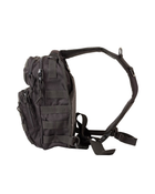 Рюкзак тактичний однолямковий KOMBAT UK Mini Molle Recon Shoulder Bag, чорний, 10л - зображення 1
