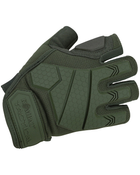 Рукавички тактичні KOMBAT UK Alpha Fingerless Tactical Gloves, оливковий, XL - изображение 1