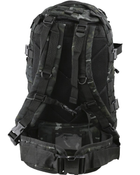 Рюкзак тактичний KOMBAT UK Medium Assault Pack, мультікам чорний, 40л - зображення 4