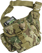 Сумка на плечі KOMBAT UK Tactical Shoulder Bag, мультікам, 7л - зображення 1