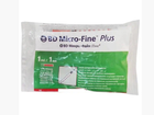 Шприц BD Micro-Fine+ 1,0 мл U-40 інсуліновий, фіксована голка 0,33х12,7 30шт. - зображення 1