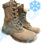 Берці зимові черевики тактичні чоловічі, туфлі тактичні чоловічі берці зимові, натуральна шкіра, розмір 45, Bounce ar. MO-TH-1445, колір койот - зображення 1