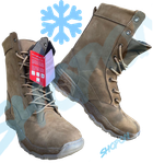 Берцы зимние ботинки тактические мужские, черевики тактичні чоловічі берці зимові, натуральна шкіра, размер 40, Bounce ar. MO-TW-1240, цвет койот - изображение 1