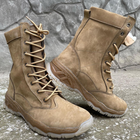 Берці зимові черевики тактичні чоловічі, туфлі тактичні чоловічі берці зимові, натуральна шкіра, розмір 45, Bounce ar. MO-TH-1445, колір койот - зображення 5